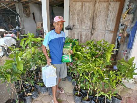 Penyaluran Bantuan Ketahanan Pangan Dusun Kedungdowo Tahun 2022